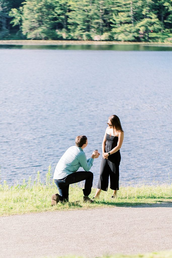 Blowing Rock NC Proposal Photographer