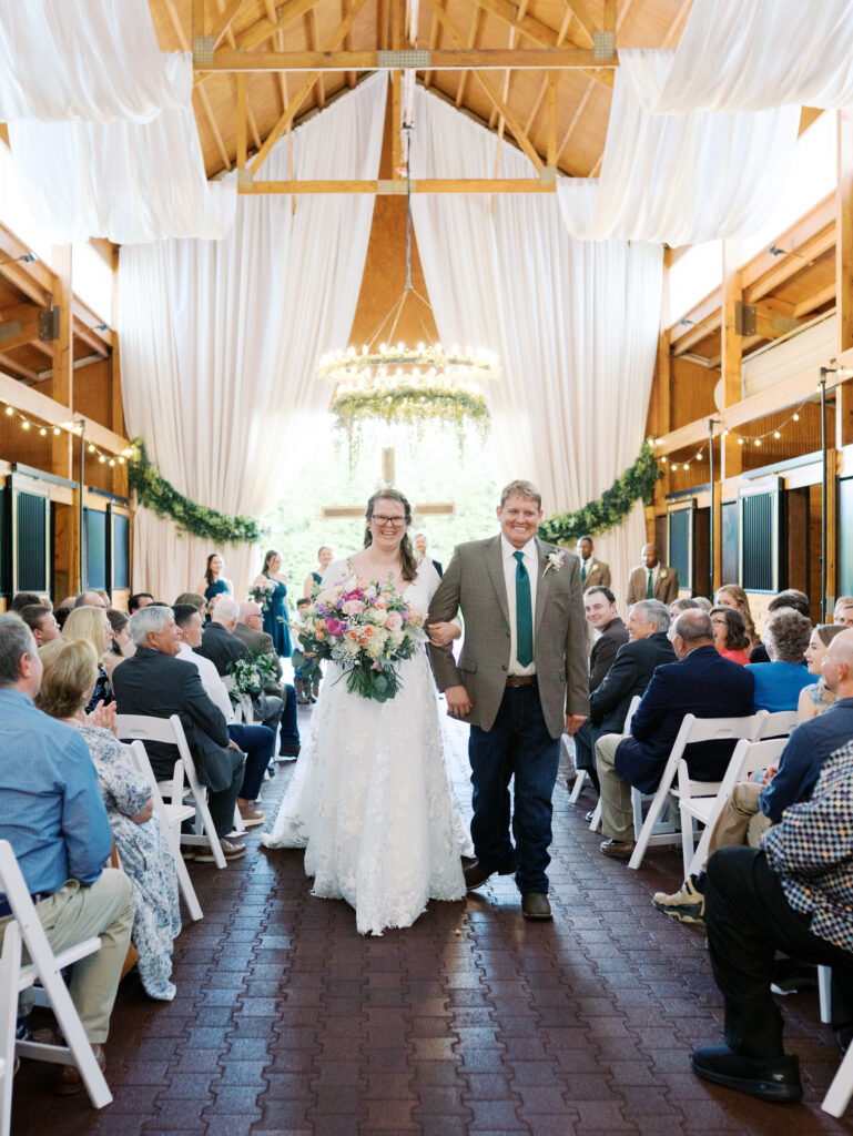 NC Barn Wedding Legacy Stables 