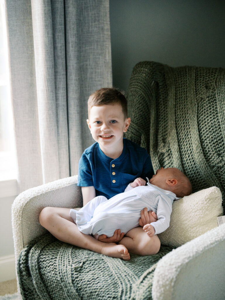 in-home newborn session Wallburg NC near High Point nursery