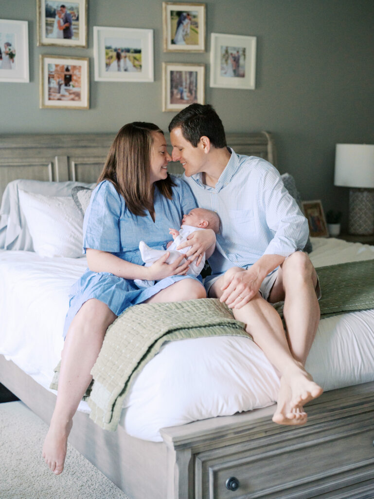 in-home newborn session Wallburg NC near High Point nursery