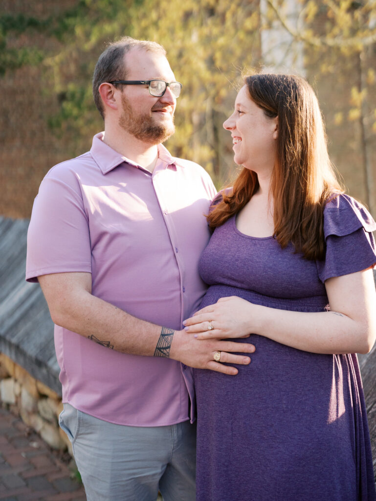 Maternity session in Greensboro NC
