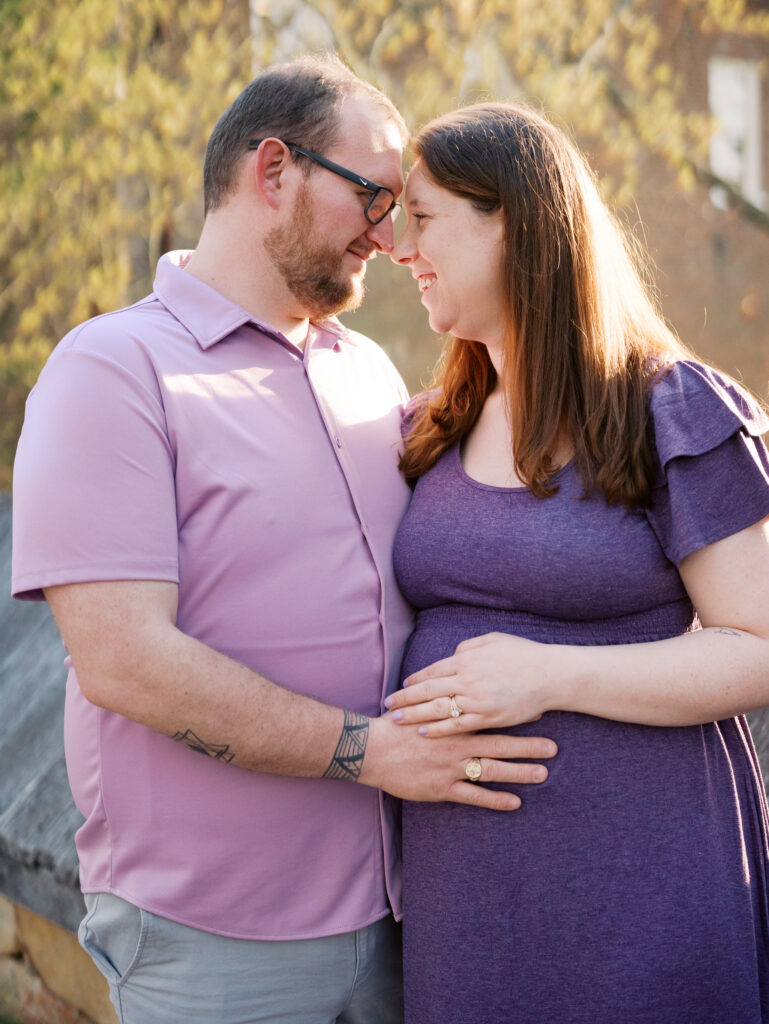 Maternity session in Greensboro NC