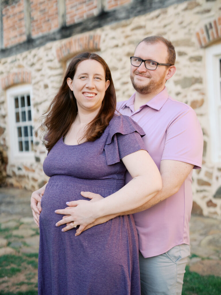Winston-Salem maternity photographer natural light portraits